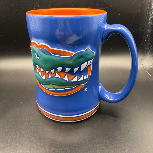 Florida Gators Ceramic Mug 14 Oz Blue & Orange Boelter Brands Collegiate Logo - Picture 2 of 7